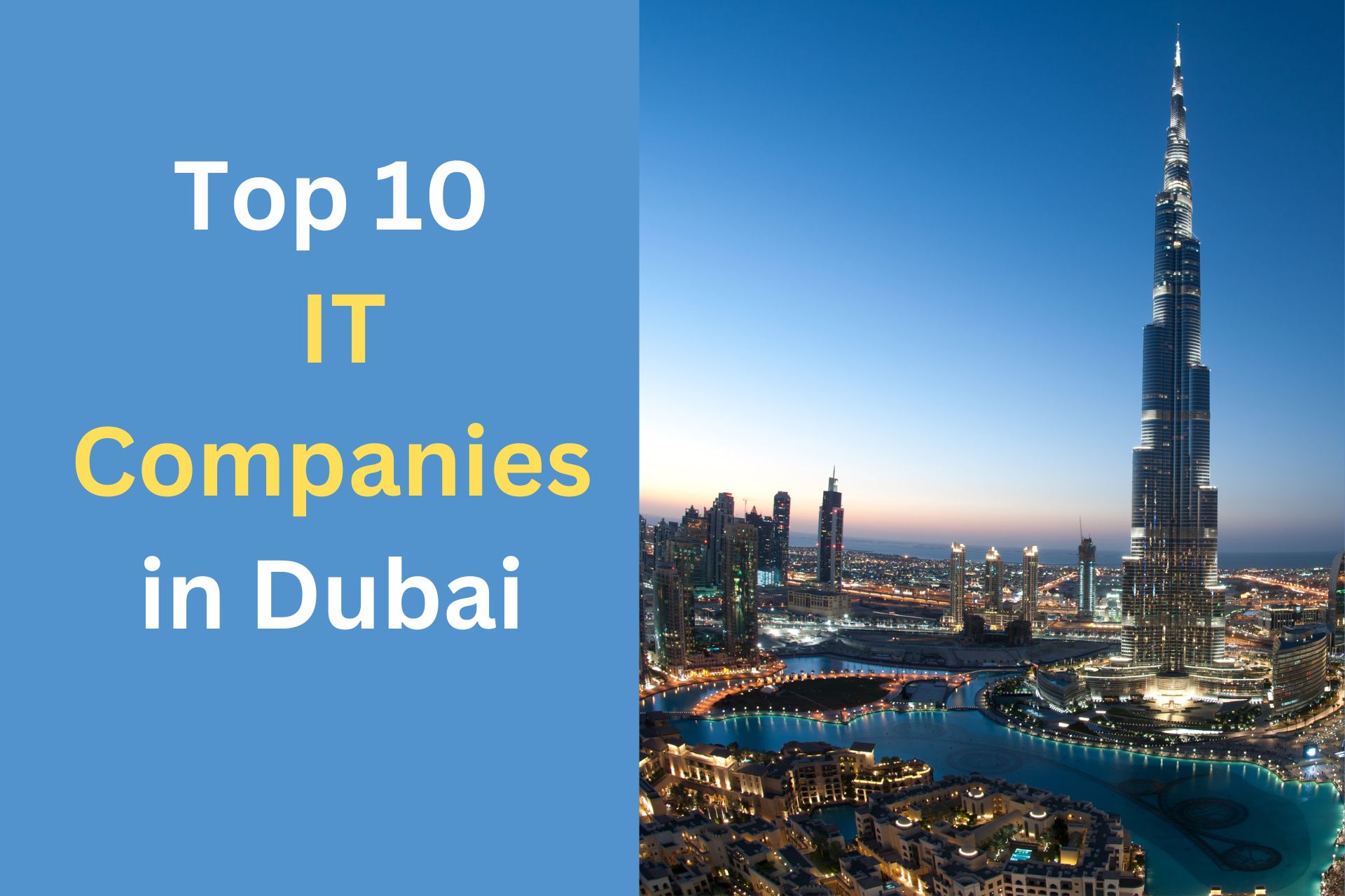 Top 10 IT Companies in Dubai